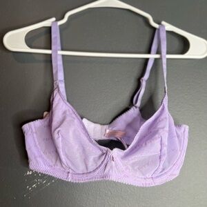 Savage fenty | light purple lace bralette